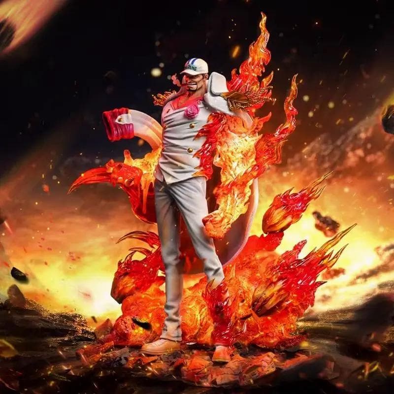 ワンピース　海軍元帥　赤犬（白）　34cm　ガレージキット　フィギュア　海外限定