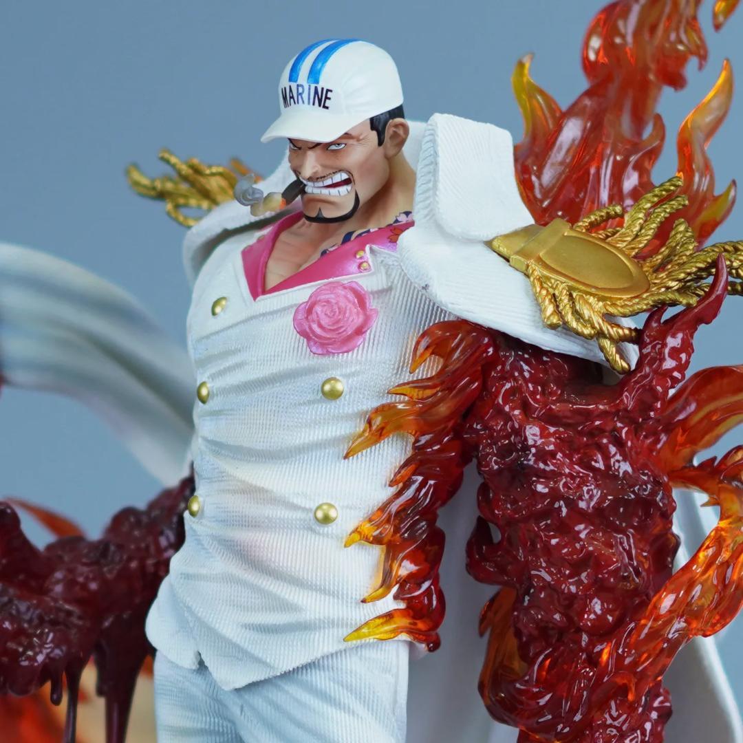 ワンピース　海軍元帥　赤犬（白）　34cm　ガレージキット　フィギュア　海外限定