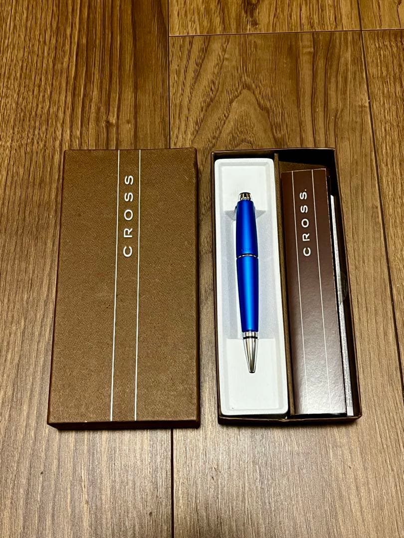 CROSS ジェルボールペン エッジ AT0555-3 ニトロブルー