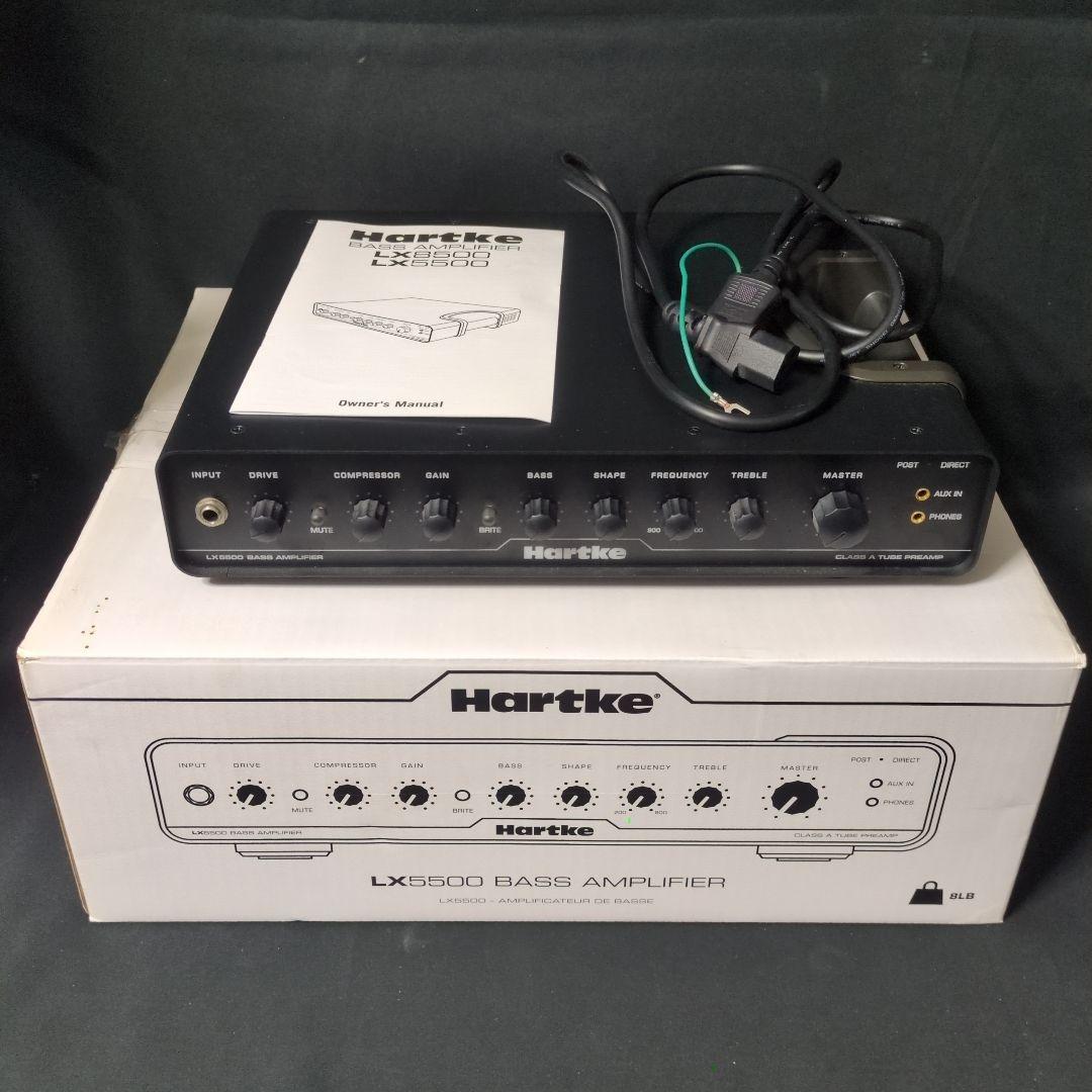 【美品】Hartke LX5500 ベースアンプヘッド 500W プリアンプ