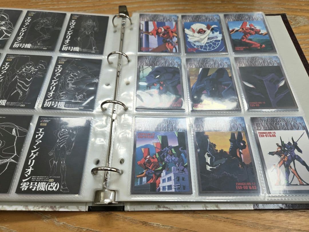 エヴァンゲリオンカードダスマスターズ2集セミコンプリート約１６８枚アルバム付き