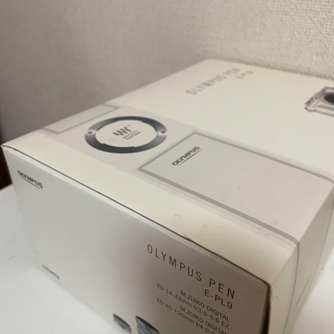 OLYMPUS PEN E-PL9 ホワイト レンズ付き