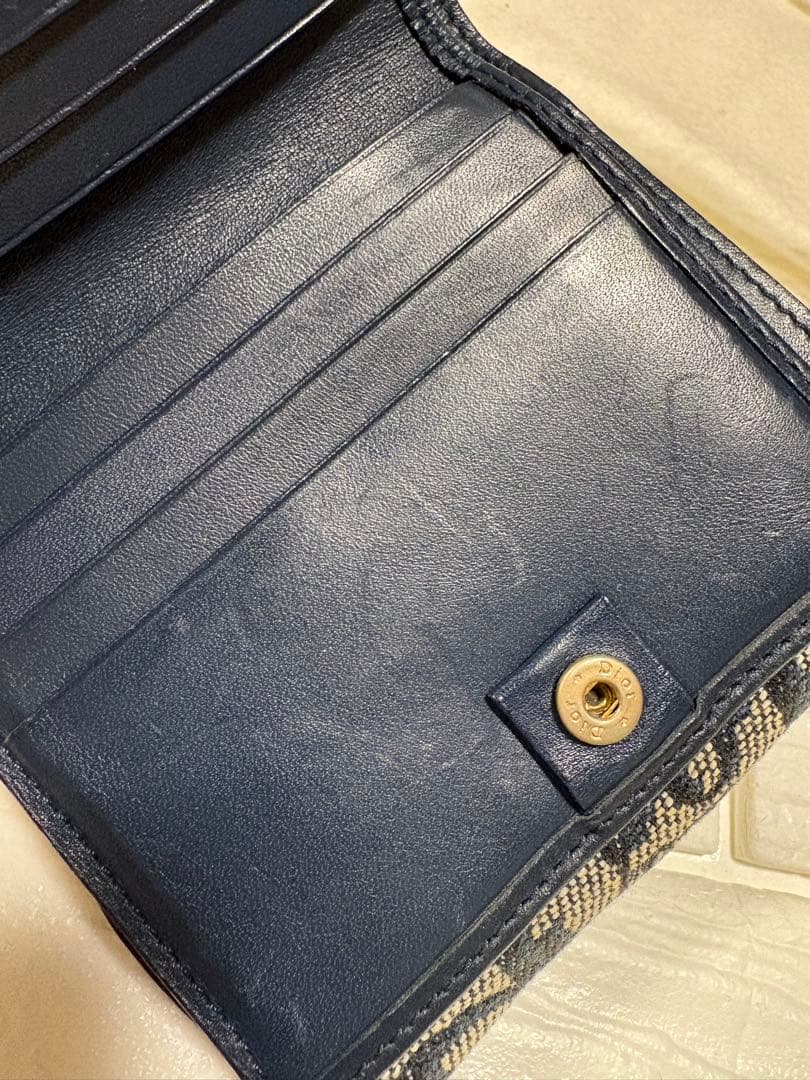 Christian Dior 二つ折り財布 Dロゴ