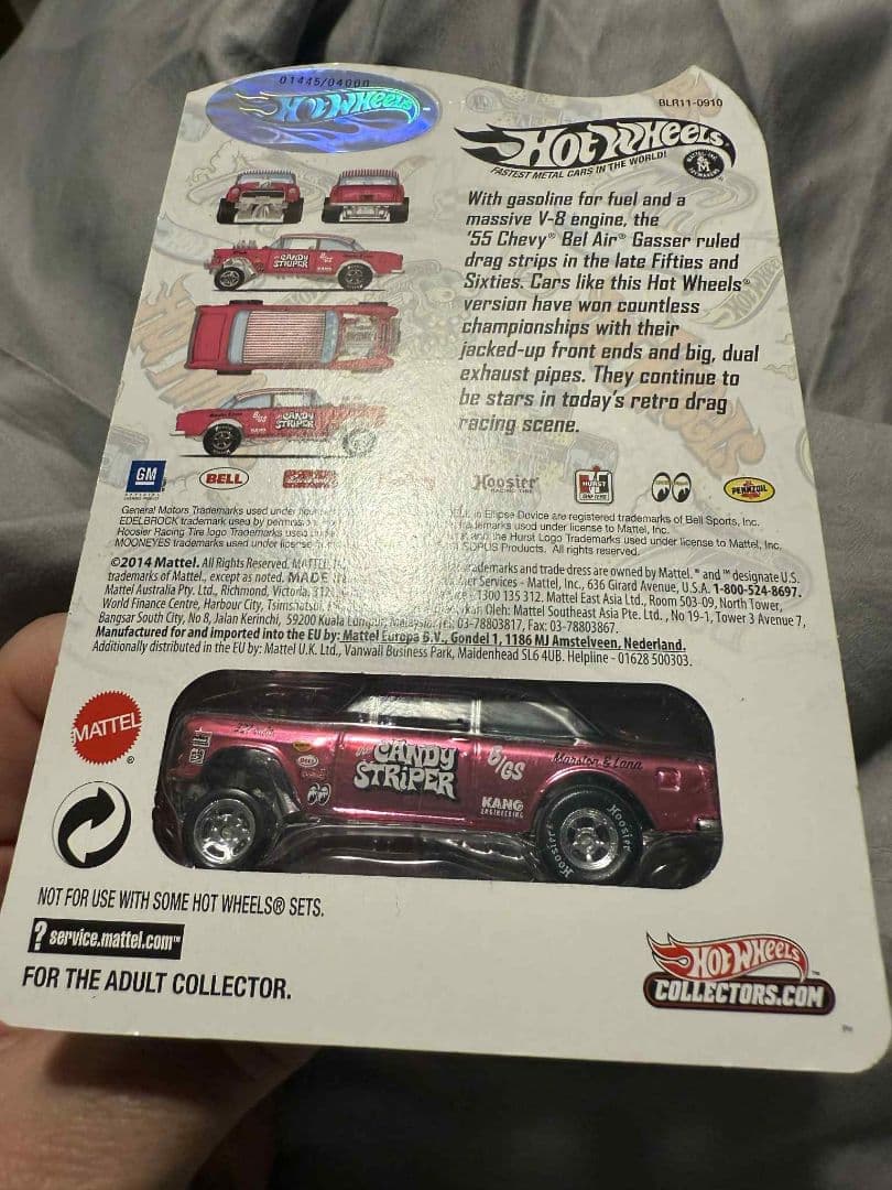 Hot Wheels ’55 Chevy Bel Air Gasser