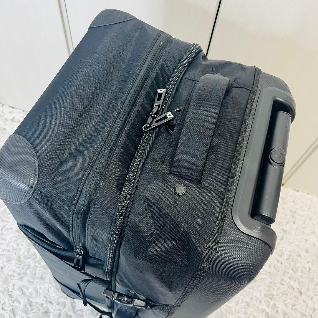 美品バートンBURTON 86Lウィーリーダブルデッキ キャリースーツケース廃盤