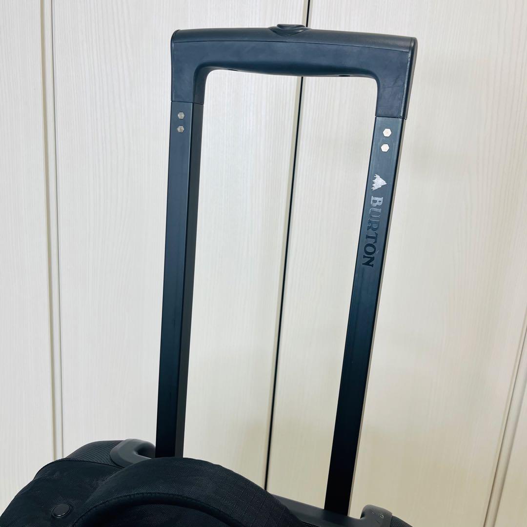 美品バートンBURTON 86Lウィーリーダブルデッキ キャリースーツケース廃盤