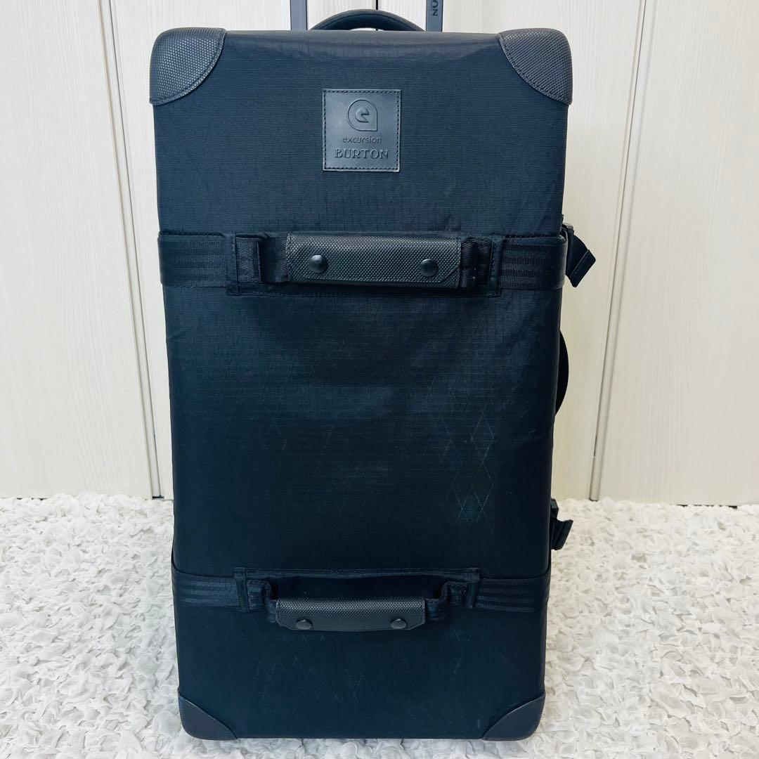 美品バートンBURTON 86Lウィーリーダブルデッキ キャリースーツケース廃盤