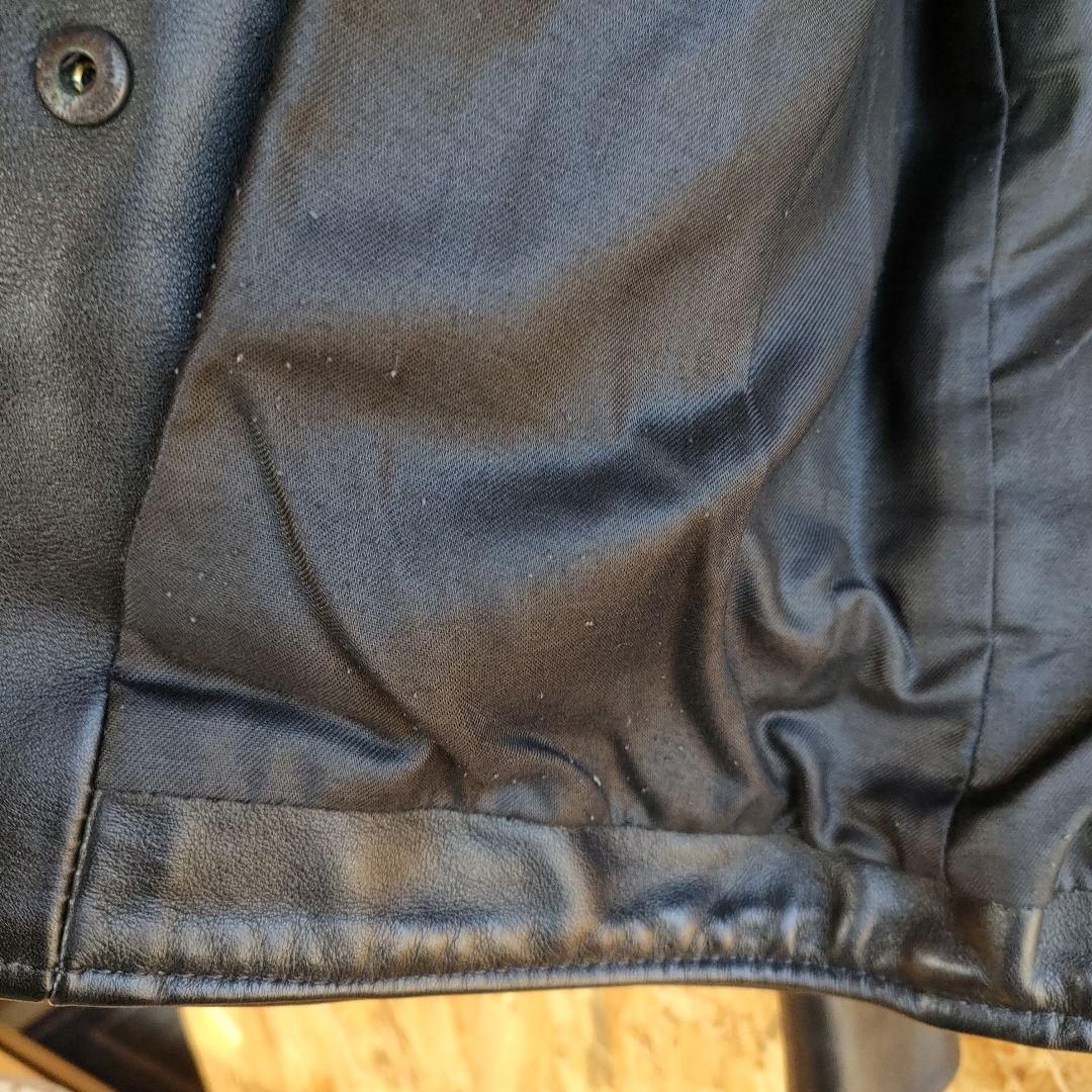 vanson　バンソン　レザーシングルライダースジャケット