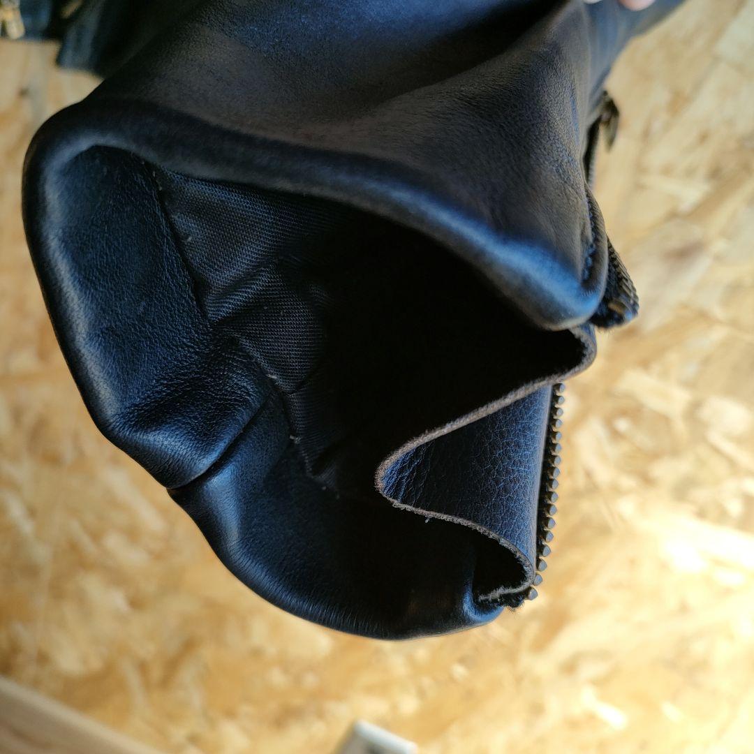 vanson　バンソン　レザーシングルライダースジャケット