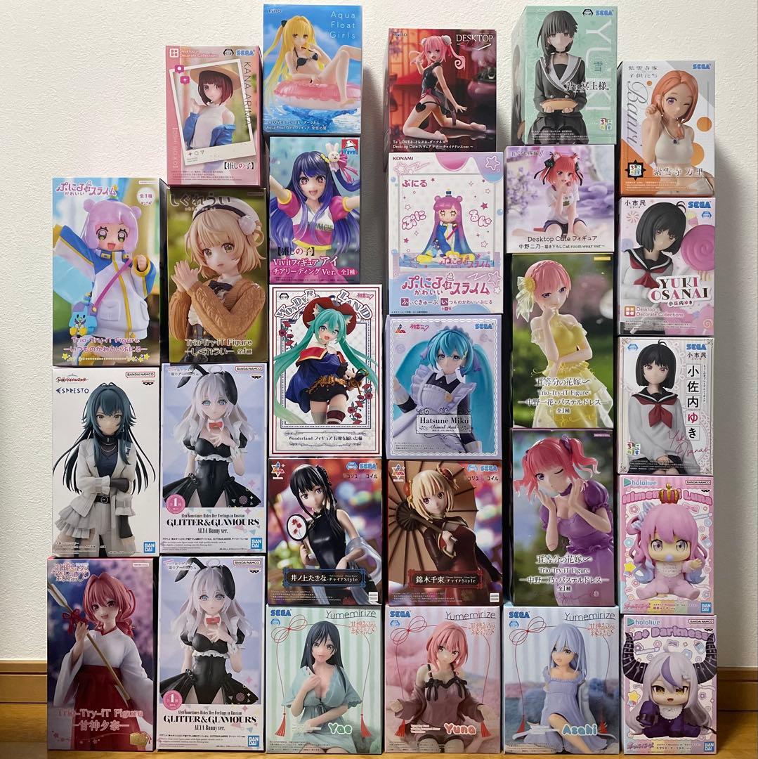 ナナ等　美少女プライズフィギュア　まとめ売り　27点セット