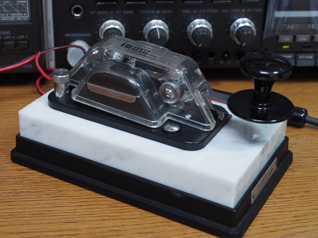 HI-MOUND ハイモンド HK-808 電けん （電信キー）箱付き