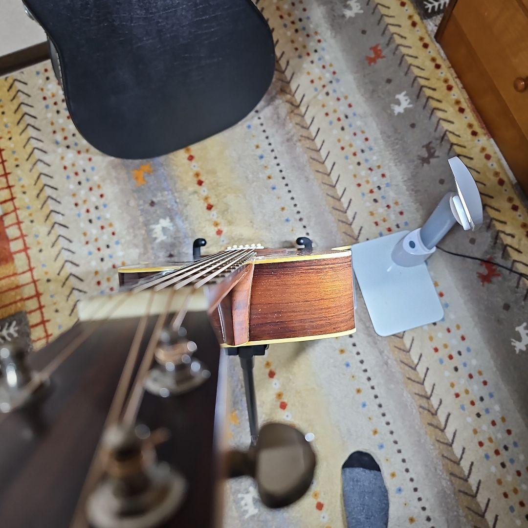 Aria.DreadnoughtAD-50トップ、バック単板! ハードケース付き