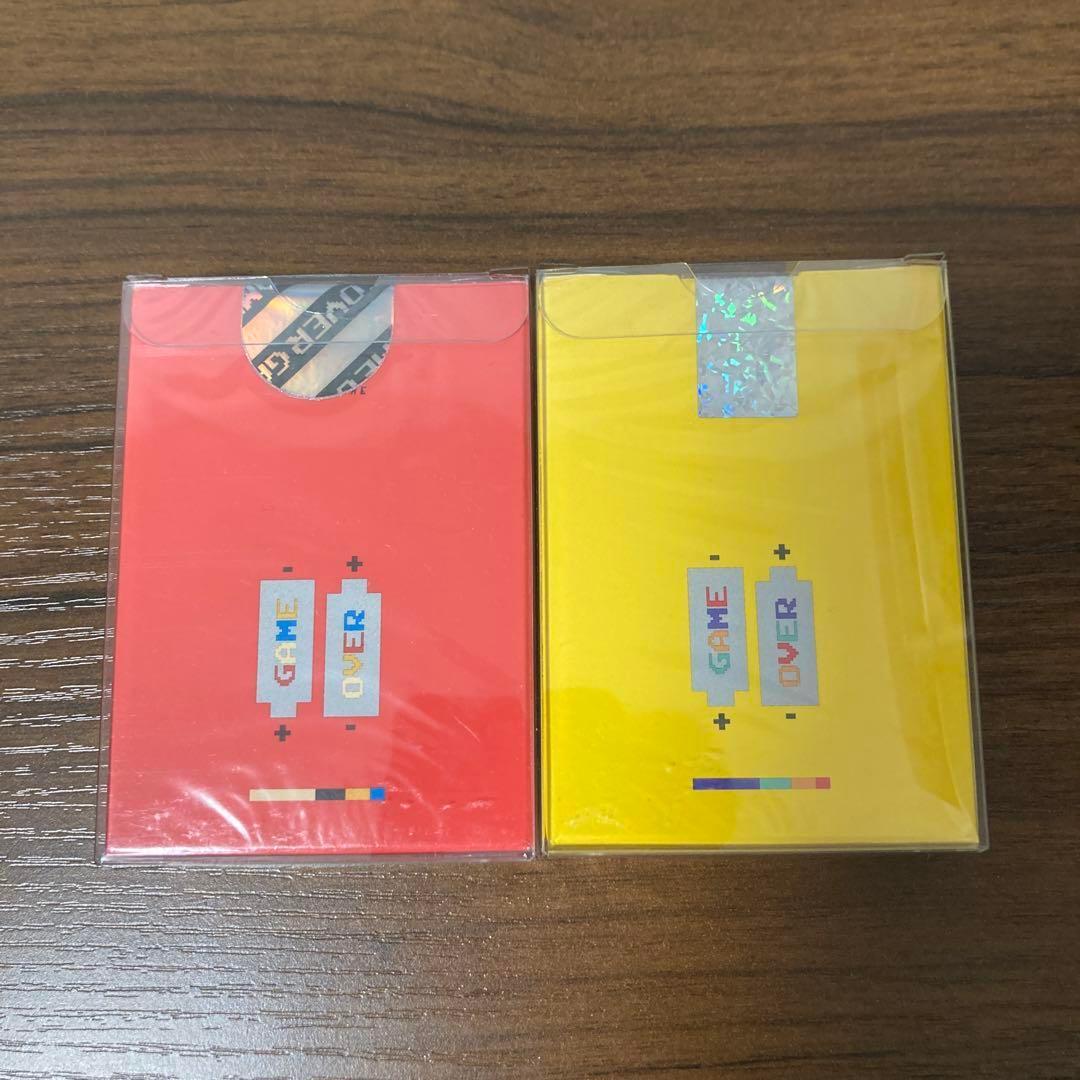 トランプ GEMINI GAME OVER GILDED set