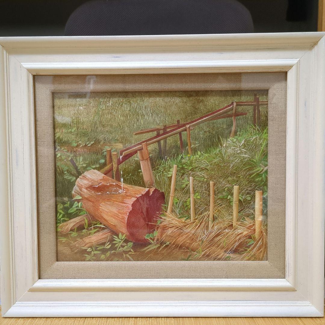 【ラスト一枚】松沢真紀　原画　油彩画 自然風景　癒し　永久に