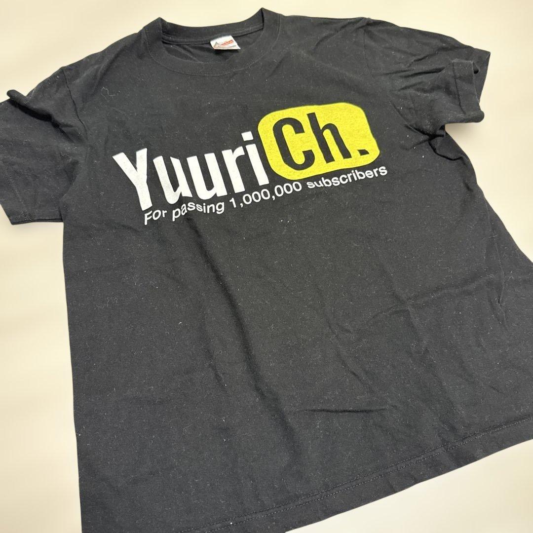 希少！優里YuuriCh. 1,000,000subscribers記念Tシャツ
