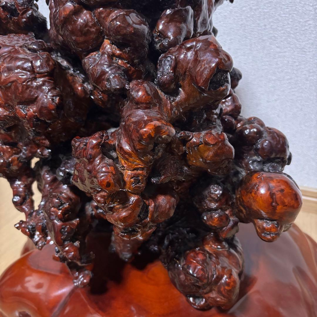 木の瘤　オブジェ　置物　天然木　自然木　木瘤　レア物　異形　インテリア　和風