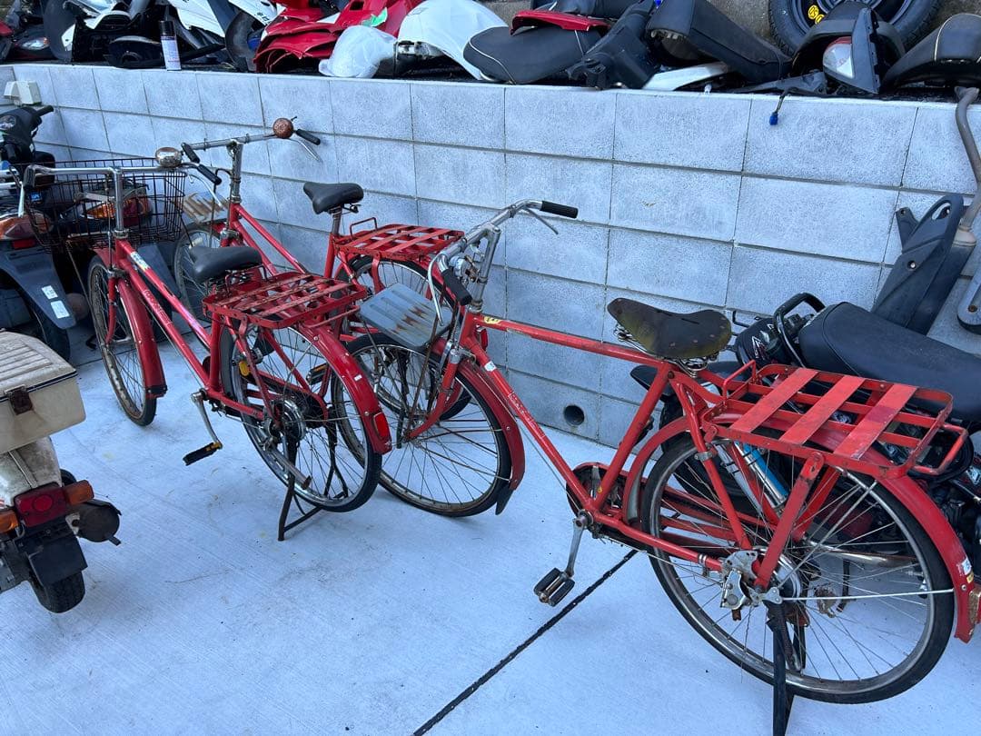 郵政　自転車