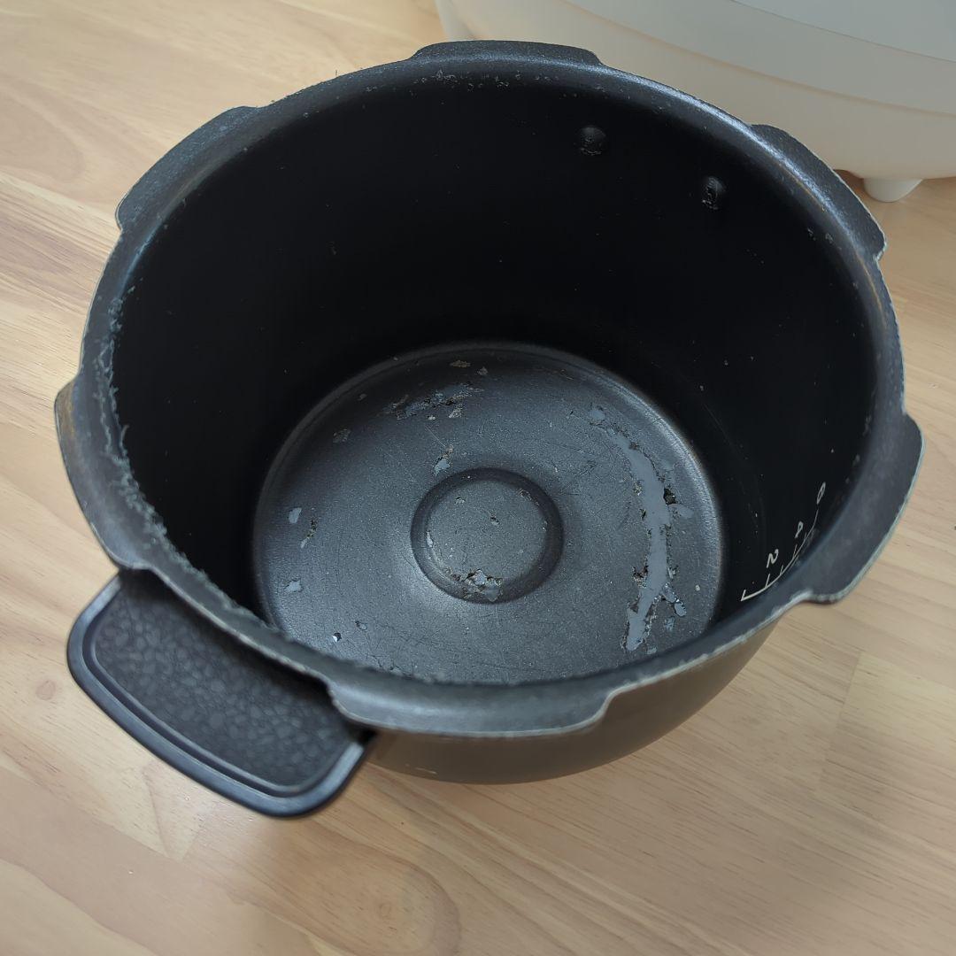 なでしこ健康生活　炊飯器　高圧力ヒーター式加熱　CRP-N0610N 説明書付