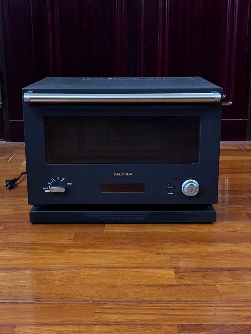 BALMUDA K04A-BK オーブンレンジ　ジャンク品