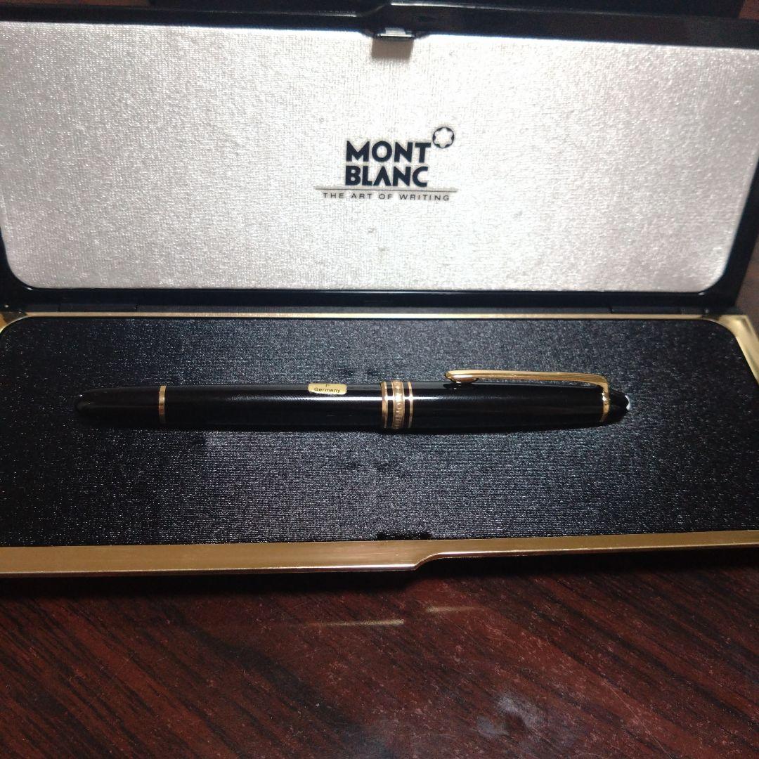 未使用Montblanc 万年筆 黒 専用ケース付き