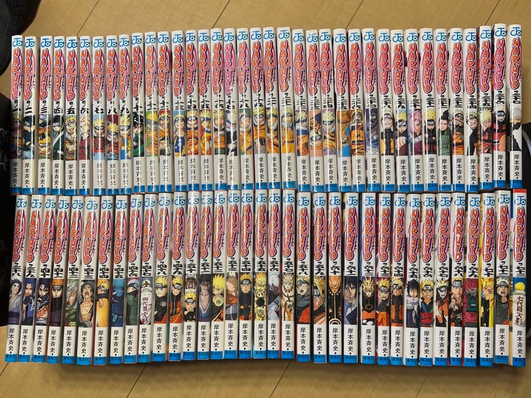 NARUTO ナルト 全巻セット ほぼ初版