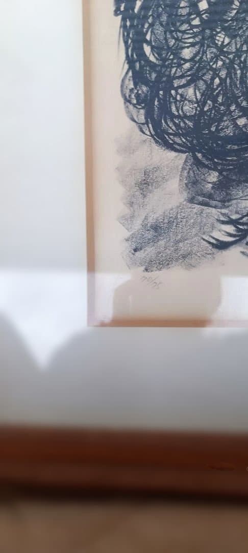 織田広喜 リトグラフ 少女