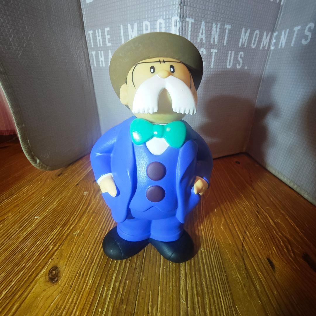 鉄腕アトム お茶の水博士 ヒゲオヤジ ソフビ 3点セット ビリケン商会1997年