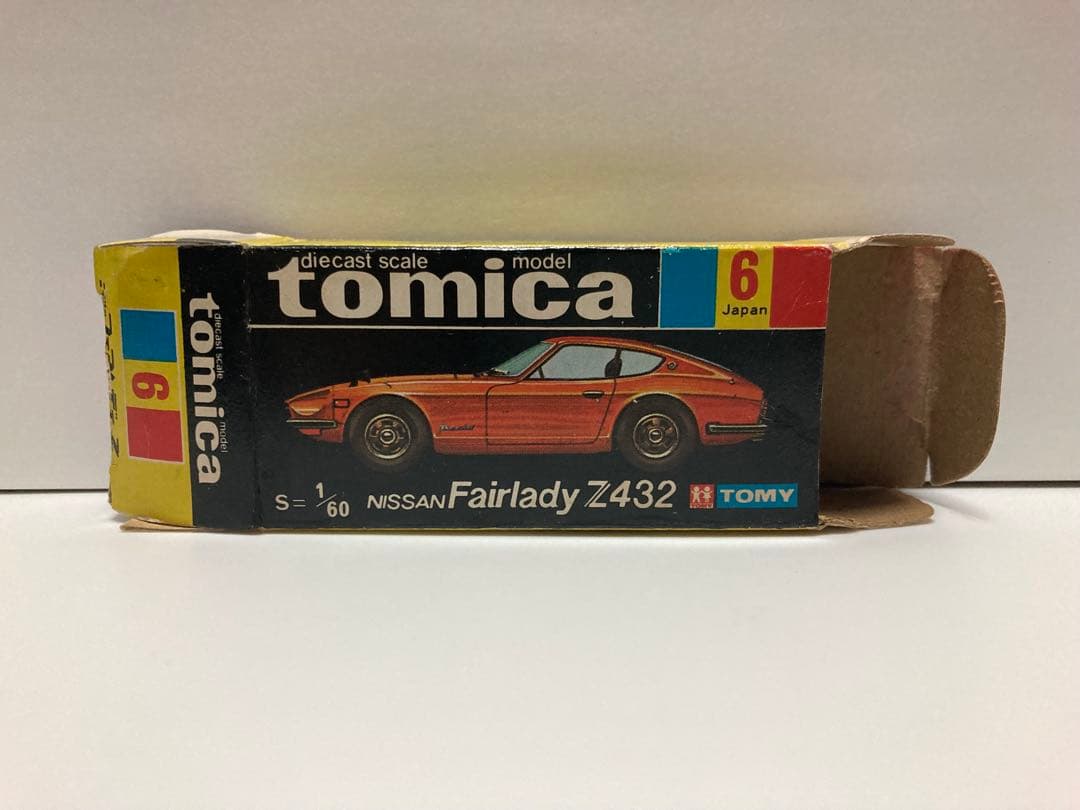トミカ　日本製　ニッサン　フェアレディZ432 1Aホイール 赤