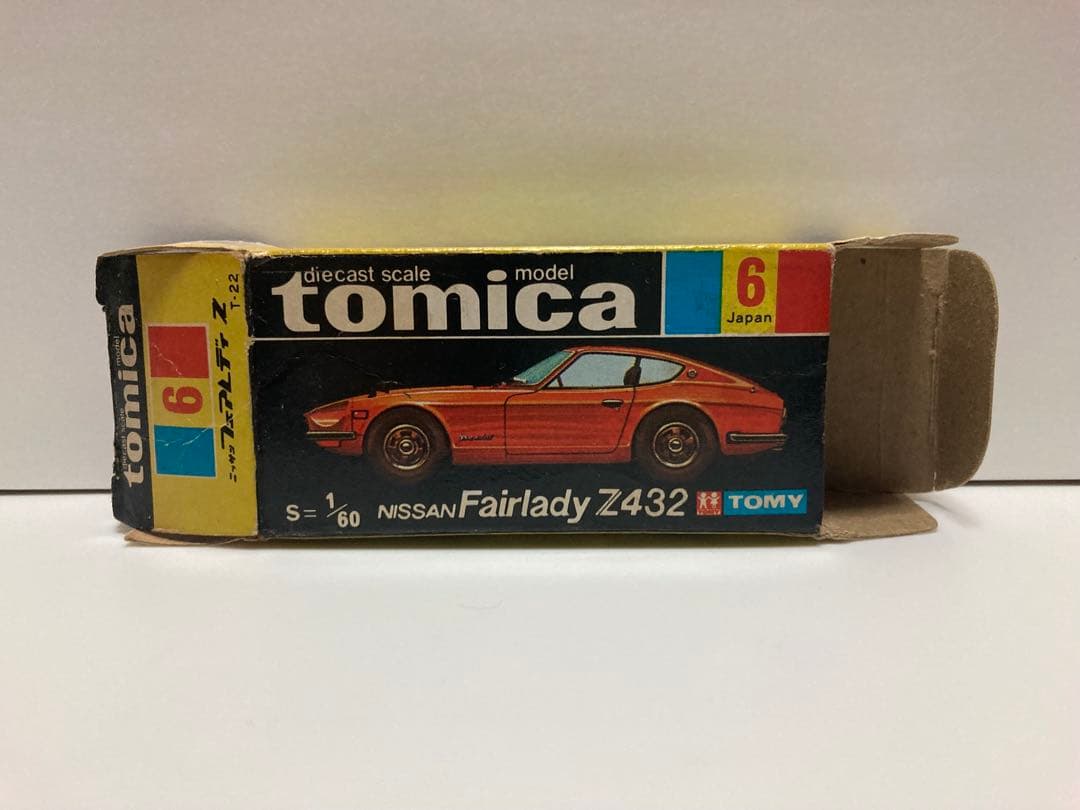 トミカ　日本製　ニッサン　フェアレディZ432 1Aホイール 赤