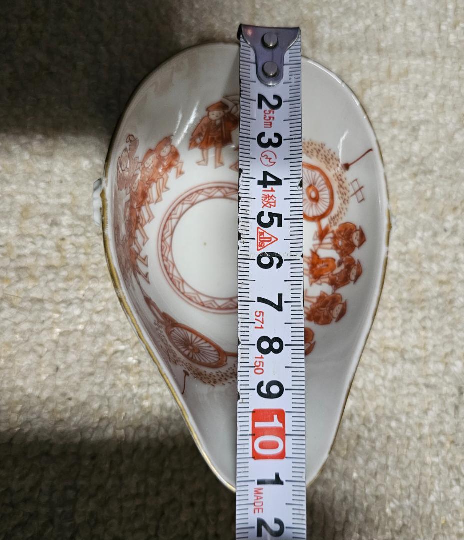 ア*ネ様 江戸期 水越与三兵衛 九谷焼 色絵煎茶器セット