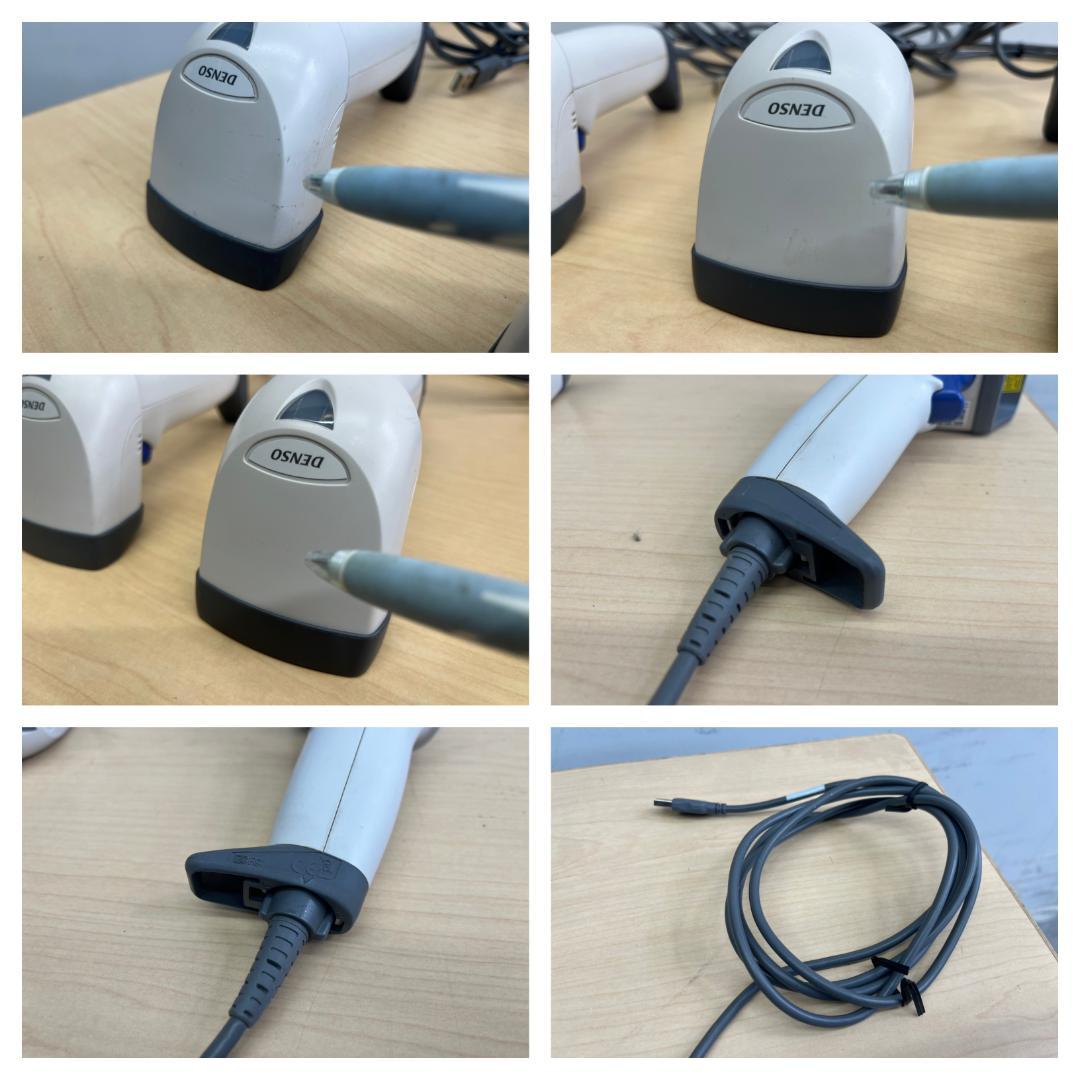 F6441☆DENSO☆バーコードリーダー5点☆AT25Q-SM☆QRコード対応