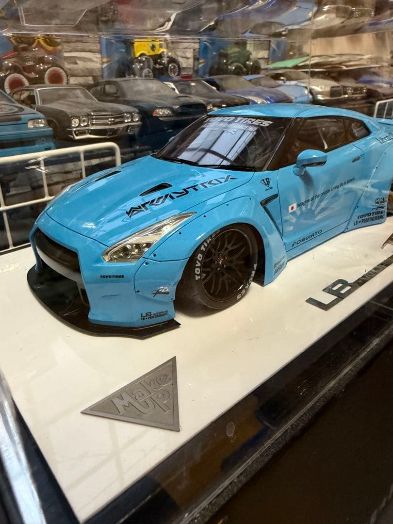 Make Up LBWK GT-R ブルー