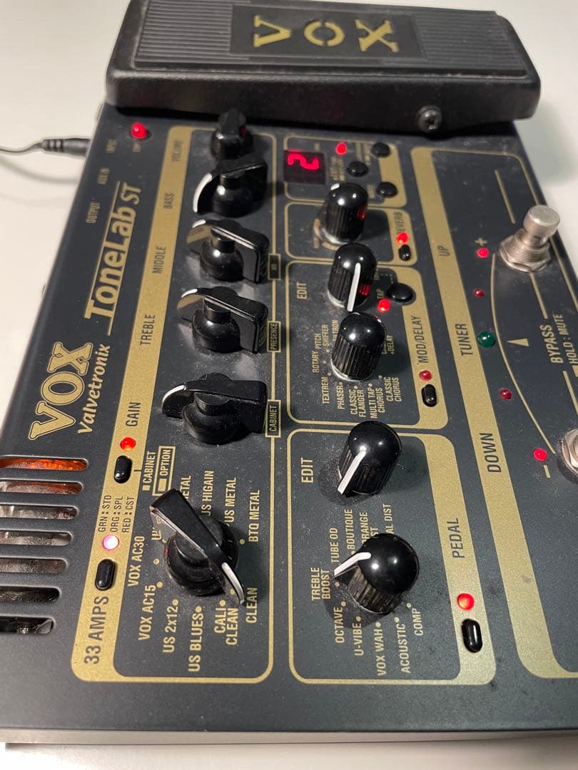 VOX ToneLabST VALVETRONIX マルチエフェクター