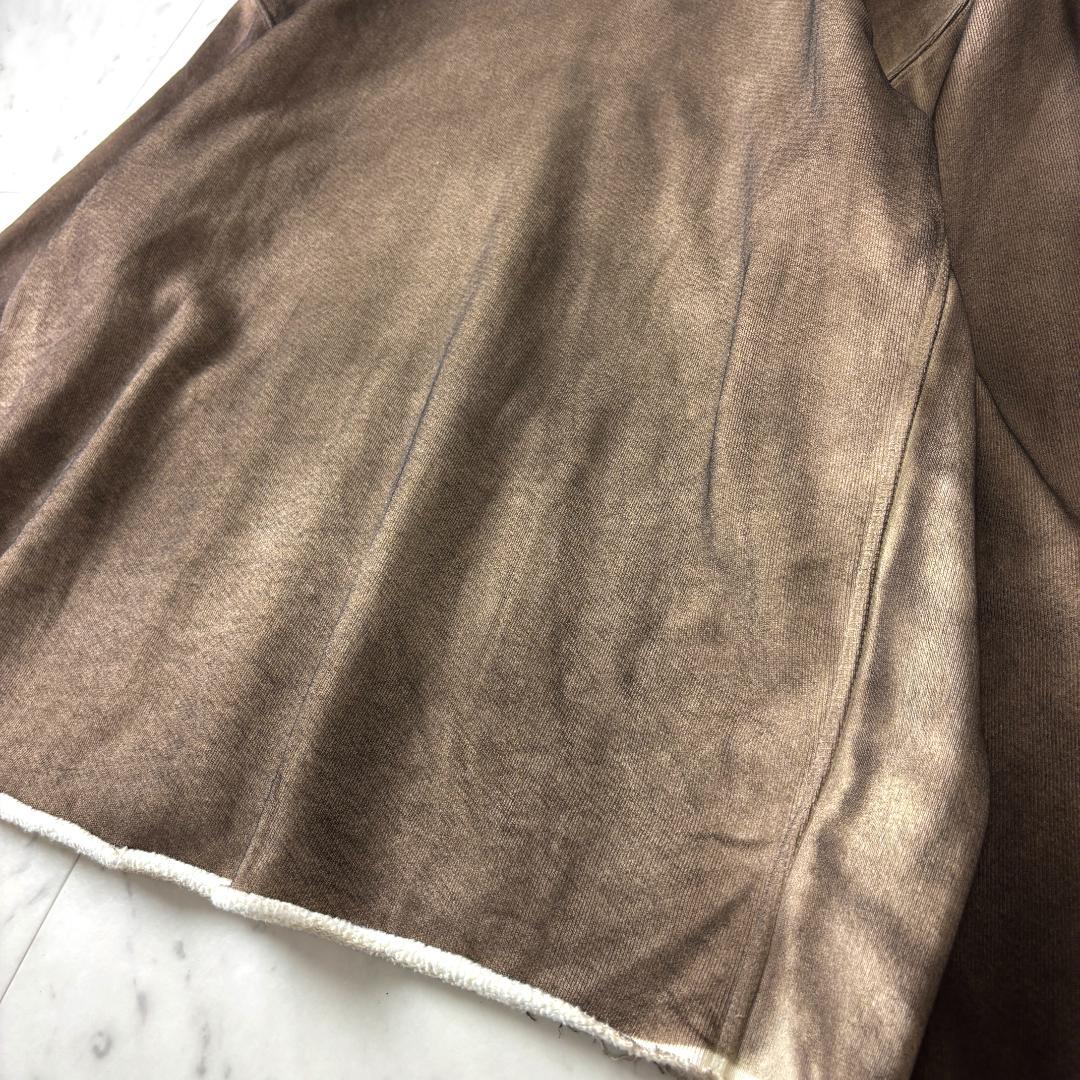 NOTSONORMAL オーバーサイズ フーディ XL アメリカ製 染め 綿