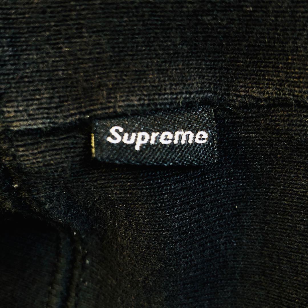 【大人気コラボ】シュプリーム コムデギャルソン ボックスロゴ パーカー S 黒