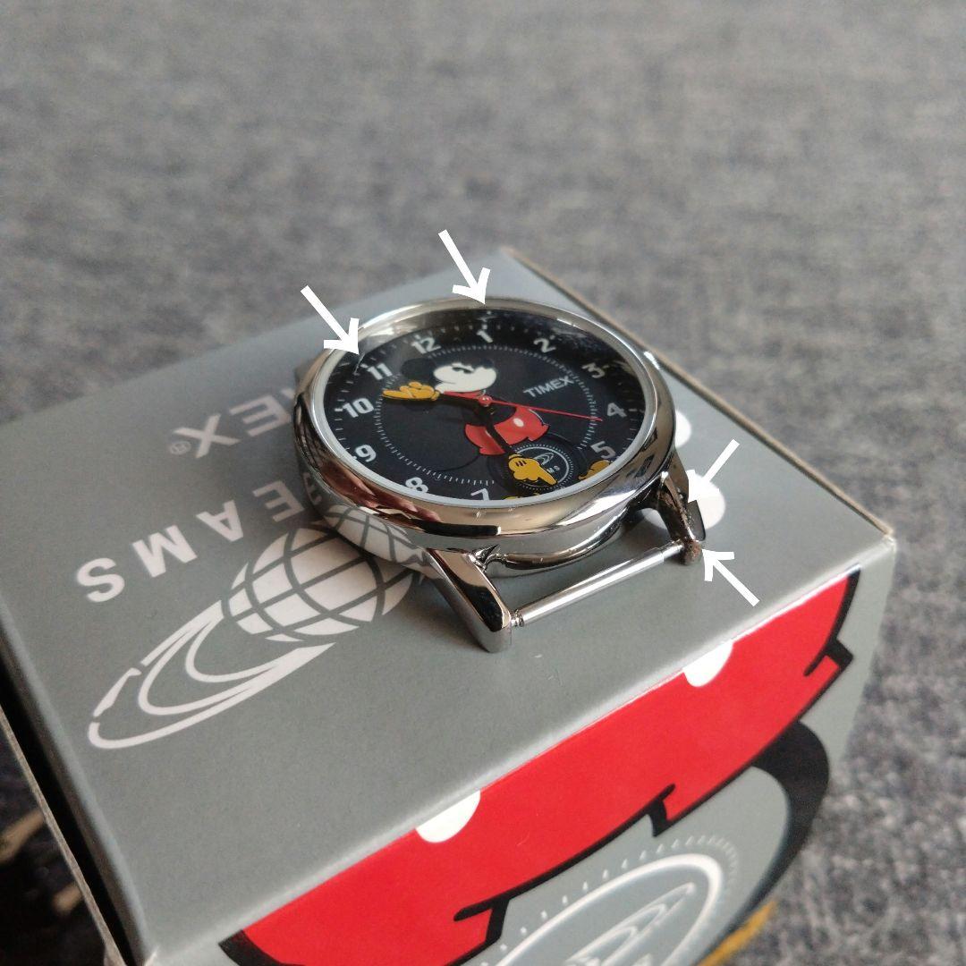 【TIMEX】 BEAMS Disney ミッキー 腕時計 黒