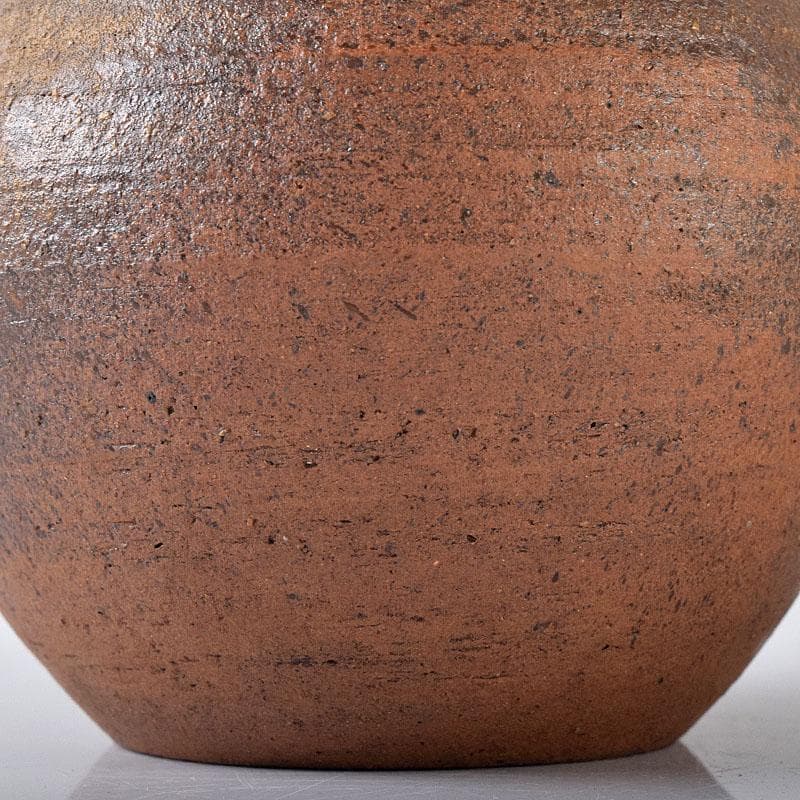 備前焼　人間国宝　山本陶秀作　徳利　共箱　C　R8408