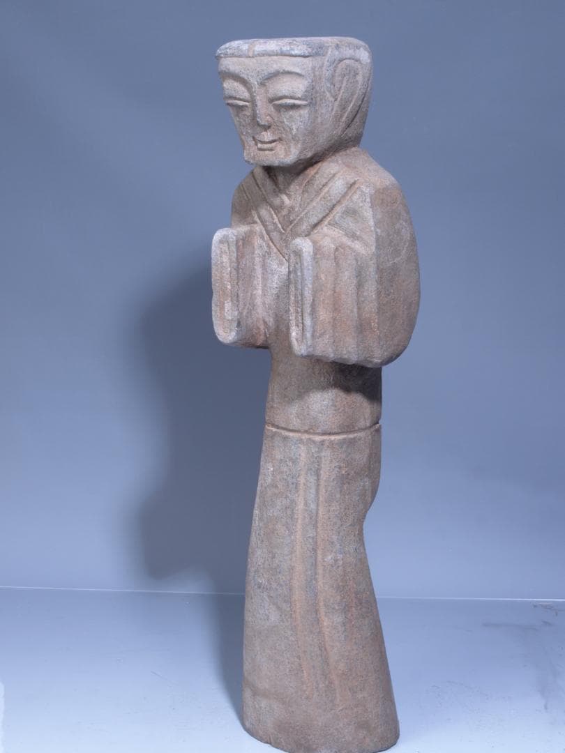 近所　天龍山石窟仏教美術　北魏仏像※激安骨董品<BR> I0548A5-5