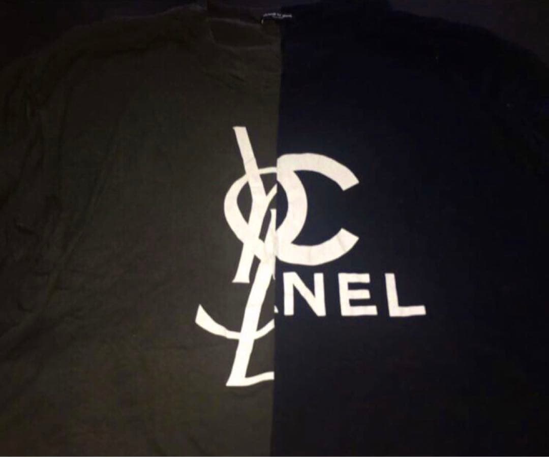 入手困難　激レア　glamb 名作セパレート　Ｔシャツ　size3 スミクロ