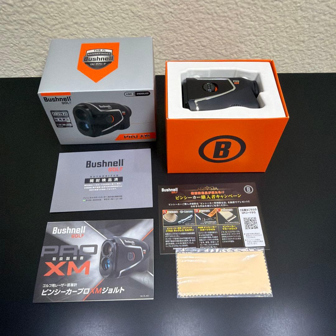 ブシュネル Bushnell ピンシーカー PRO XM ゴルフ用距離計 新品