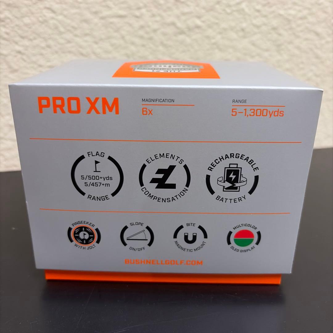 ブシュネル Bushnell ピンシーカー PRO XM ゴルフ用距離計 新品