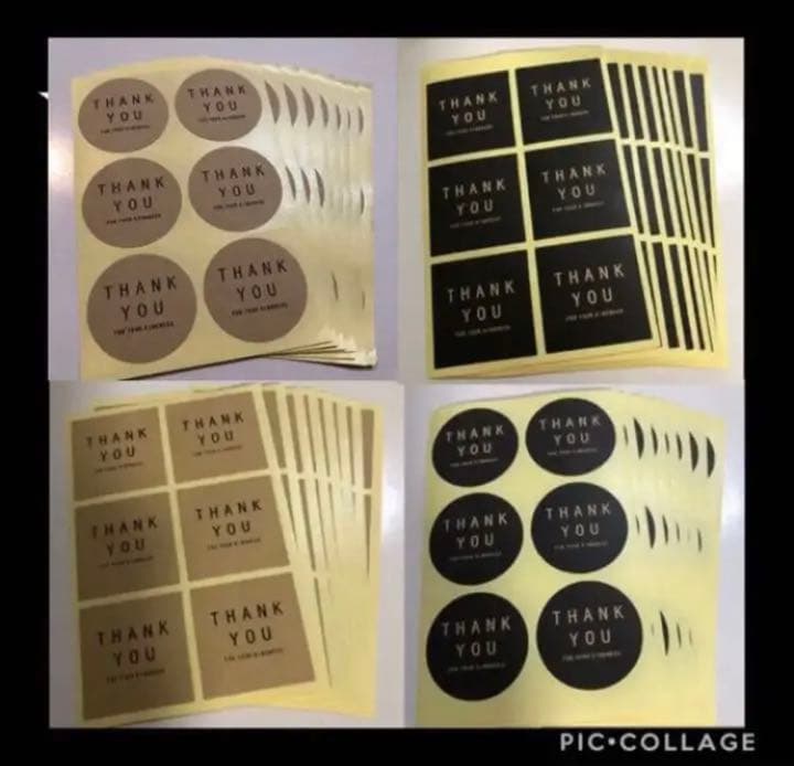 確認用3199円　リピーター様　サンキューシール大きめLサイズ　960枚