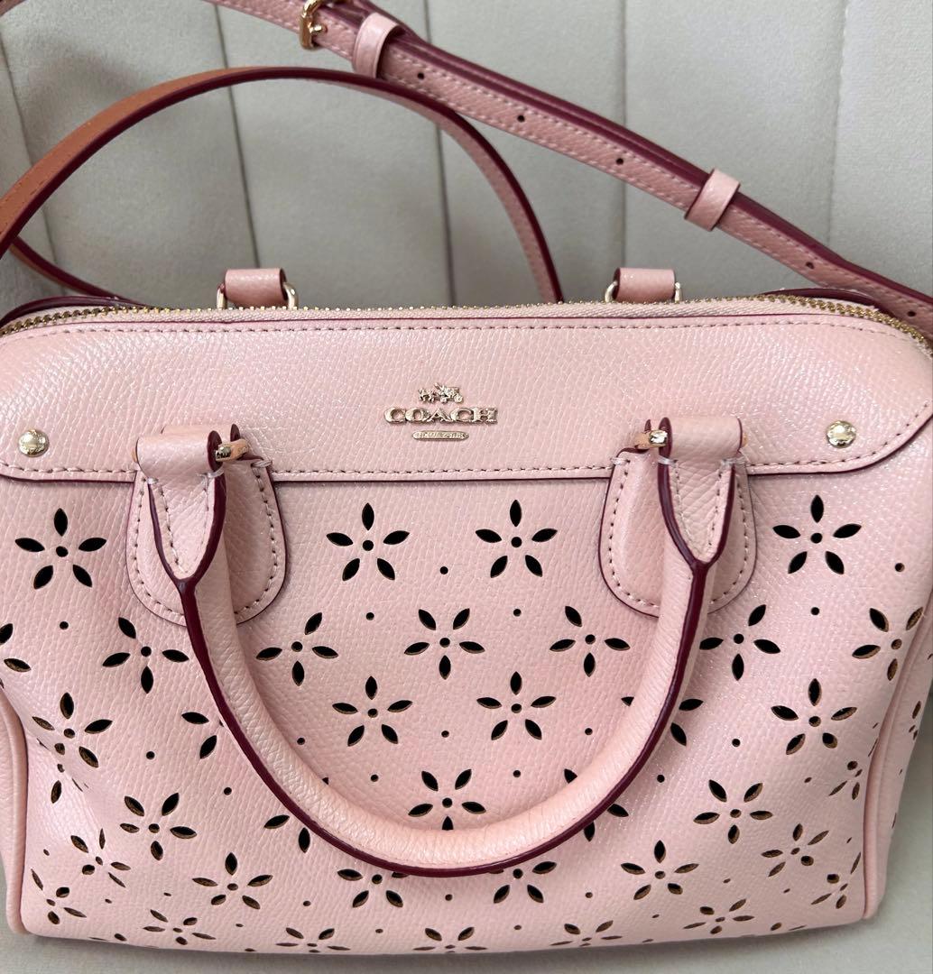 ★新年特別限定価格★約7万購入 コーチ保存袋レザー ミニ ベネット サッチェル