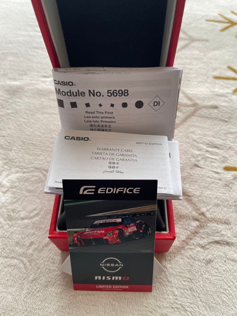 値下げ❗️【EDIFICE】 nismo LIMITED EDITION