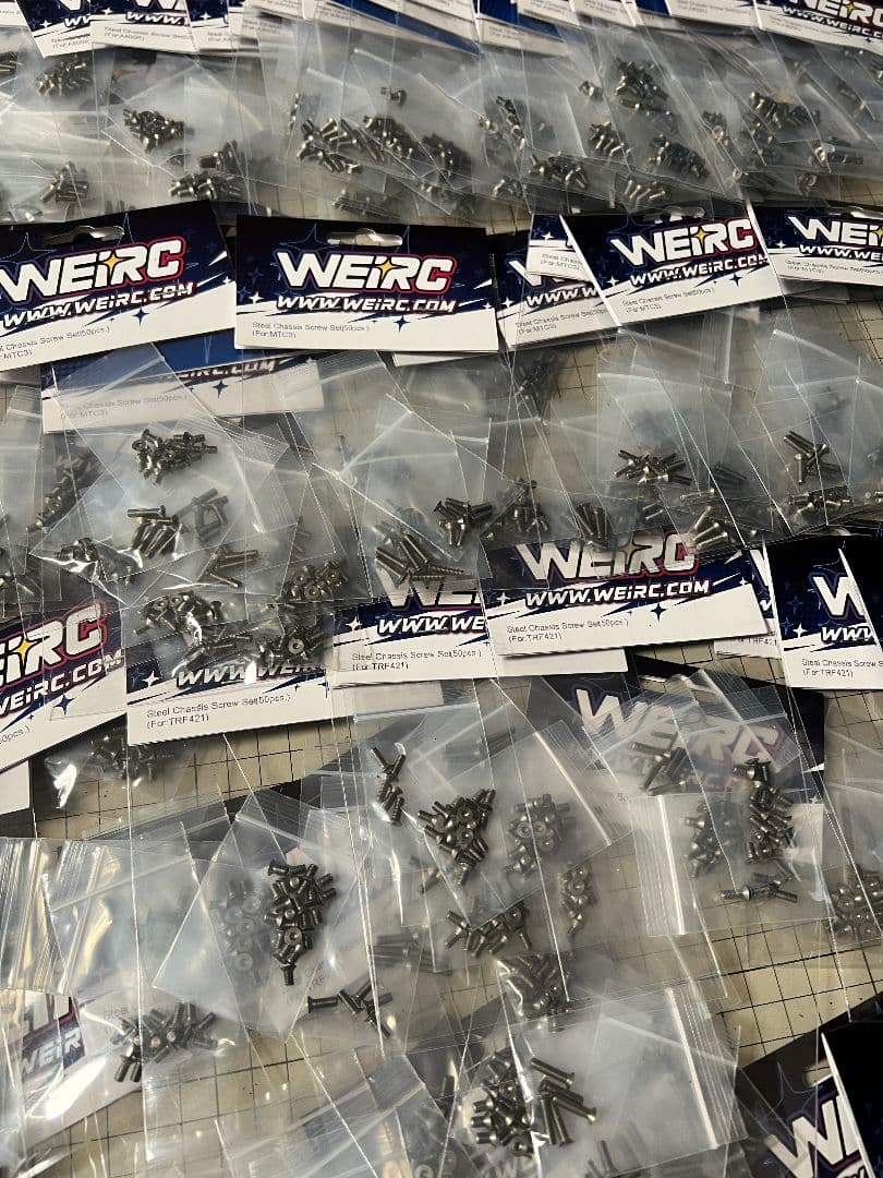 k*a WEiRC アソシ TC8 1.2mmスチールシャーシセット