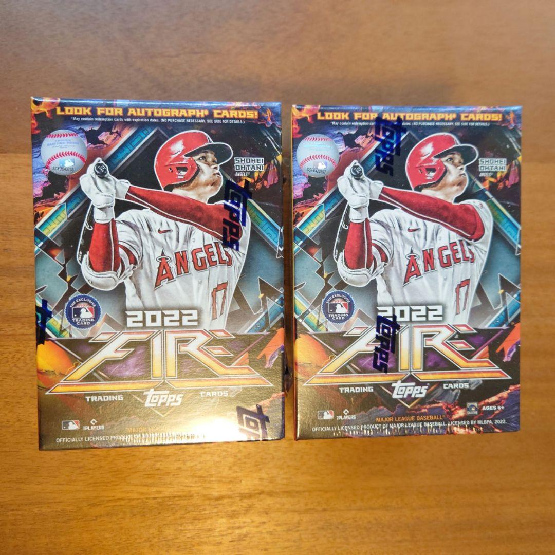 その他 2022 Topps Fire Baseball Blaster Box