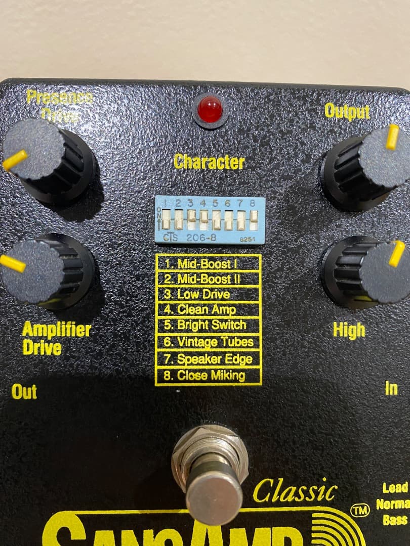 【美品】SansAmp Classic by Tech 21 サンズアンプ