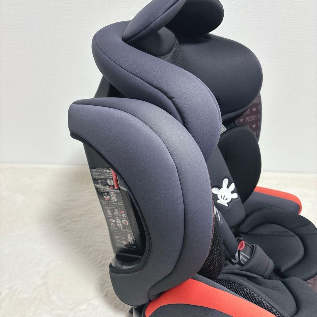 西松屋　ハーネスジュニアFIX　Disney ミッキーマウス　チャイルドシート