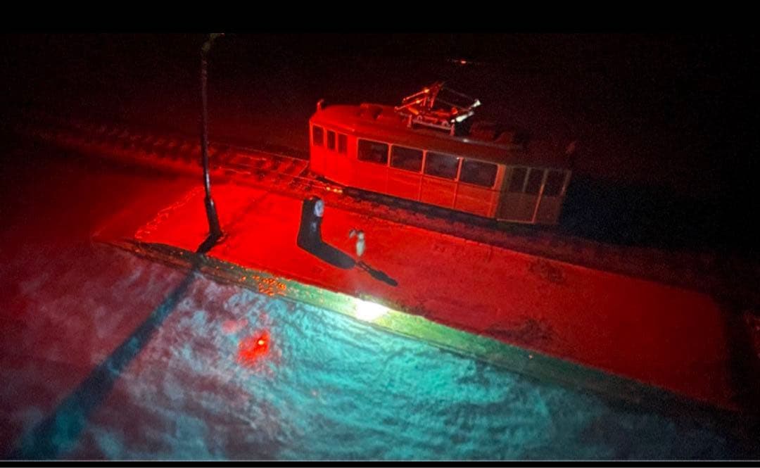 千と千尋の神隠し風　海原鉄道　ジオラマ