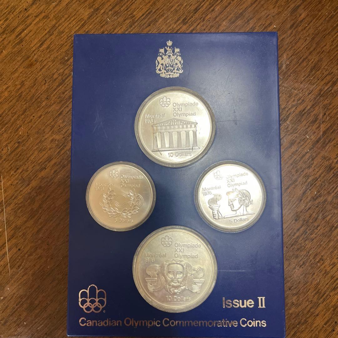 1976年モントリオールオリンピック記念硬貨セット